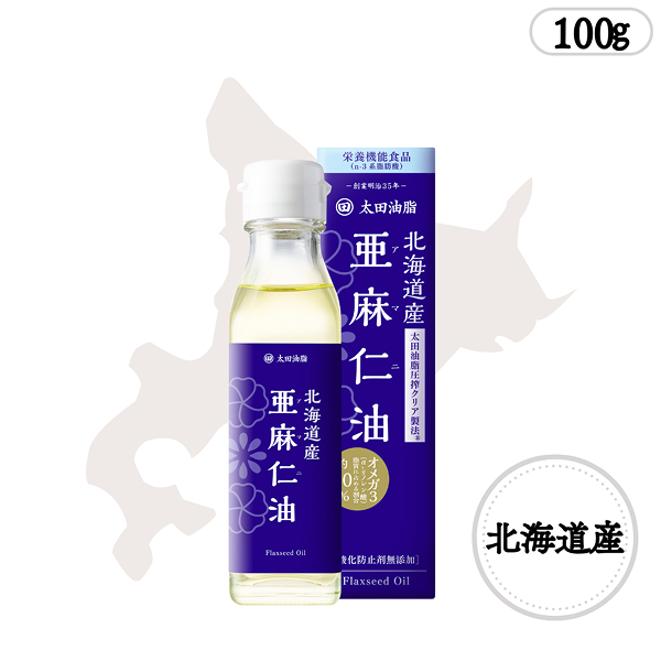 北海道産亜麻仁油100g
