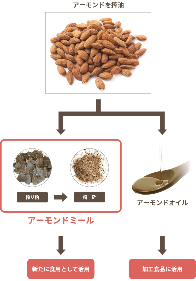 アーモンドミールの活用